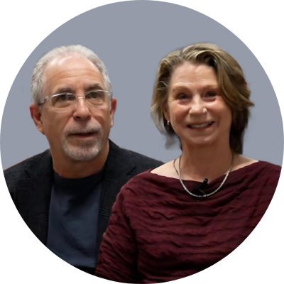 Portrait of Vicki and Moises Baron
