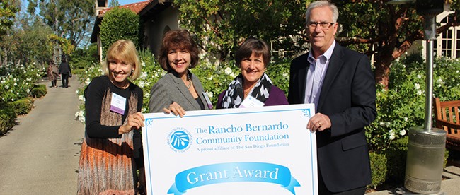 Rancho Bernardo Community Foundation Gives Thanks