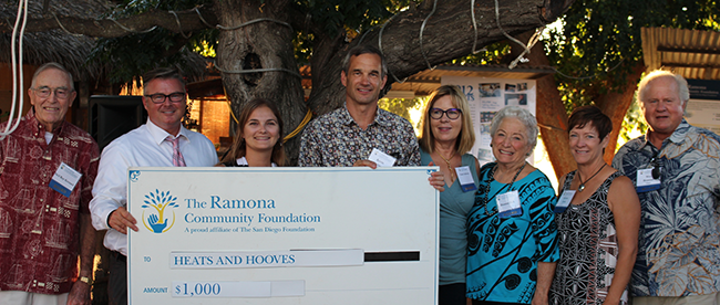 Hearts and Hooves - Ramona Community Foundation grant recipient