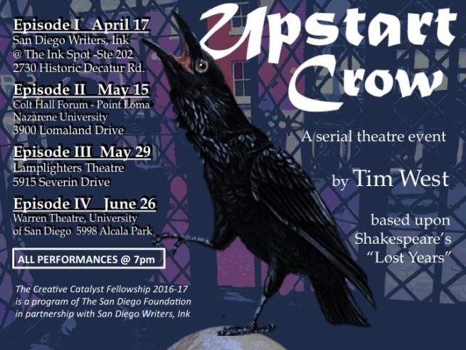 Upstart Crow Upcoming Performances