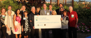 Interfaith Community Services grant check