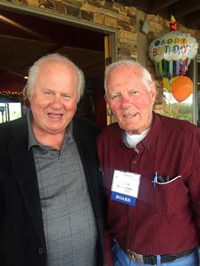 RCF members Wesley Brustad and John Degenfelder pose for a photo at the RCF Spring Fling