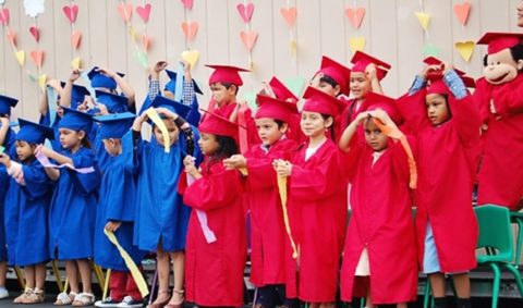 At a recent graduation event, 35 students graduated from the Mi Escuelita Preschool. 