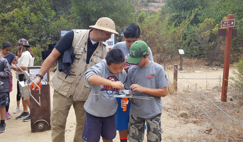With help from the 4SCF grant, the San Diego Zoo implemented an outreach program titled Citizen Science: Wildlife Monitoring. 