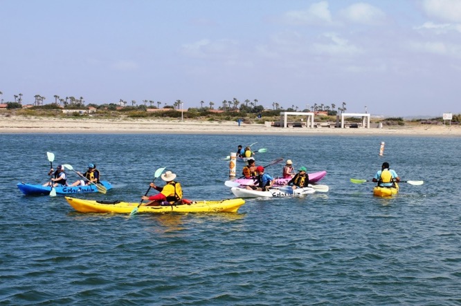 Living Coast Discovery Center kayaking