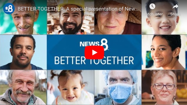 VIDEO: CEO Mark Stuart on News8 Special ‘Better Together’