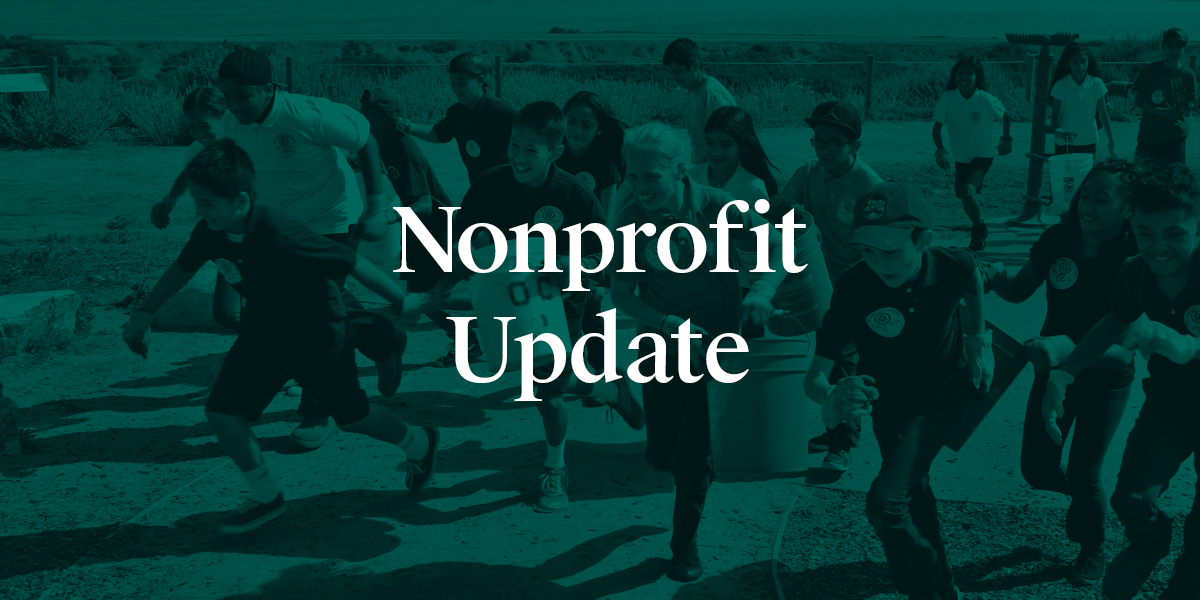 Nonprofit Update