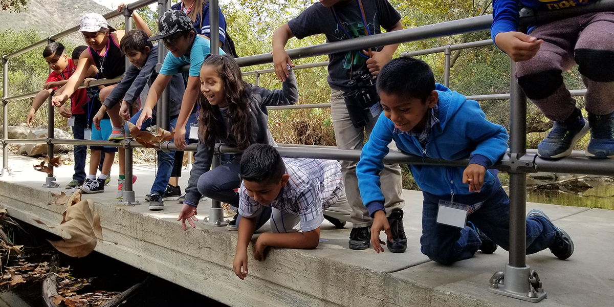 Kids at Escondido Creek