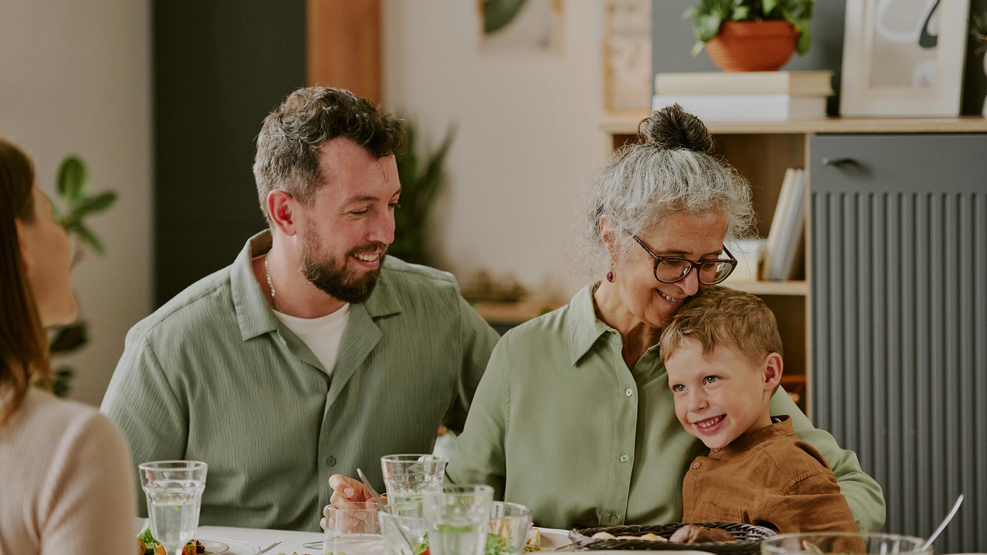 Three Generations Family