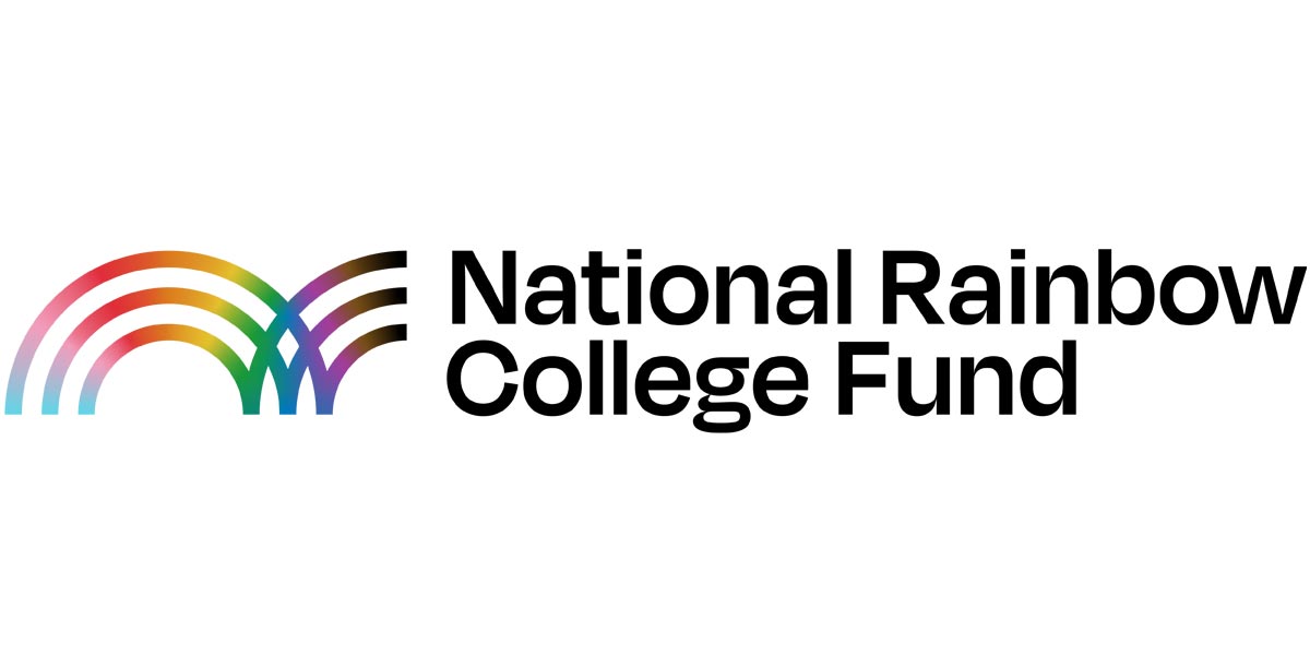 National Rainbow College Fund logo - press release