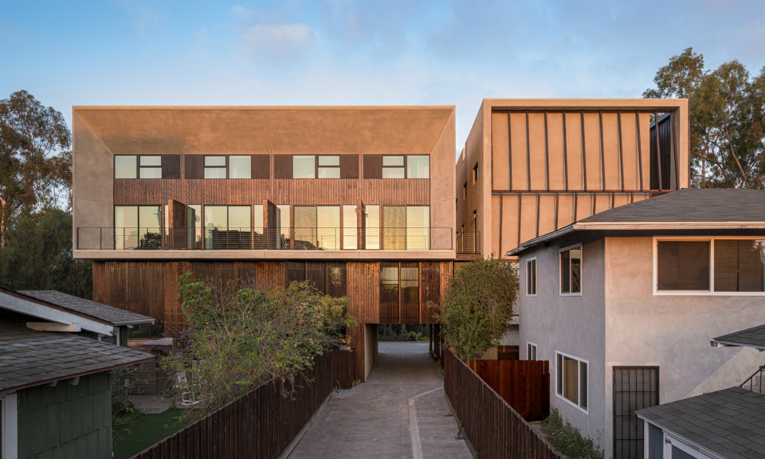 Housing building in San Diego