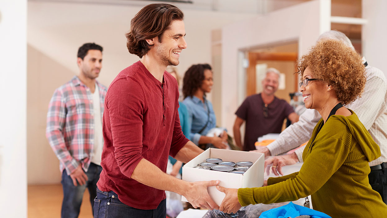 Food Bank volunteers