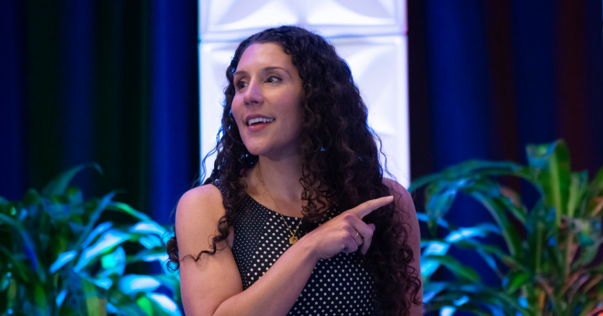 Mallory Erickson at San Diego Fundraising Conference 2025