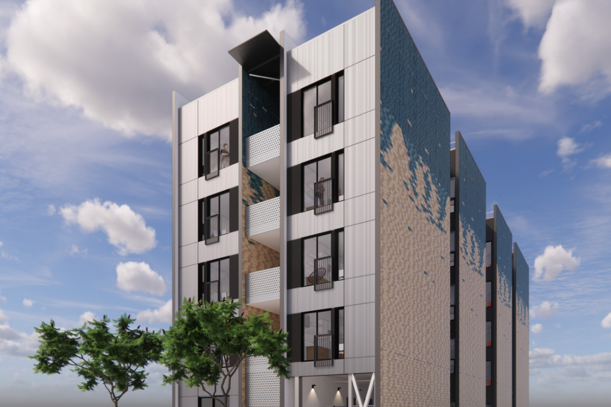 Louisiana Street Housing rendering
